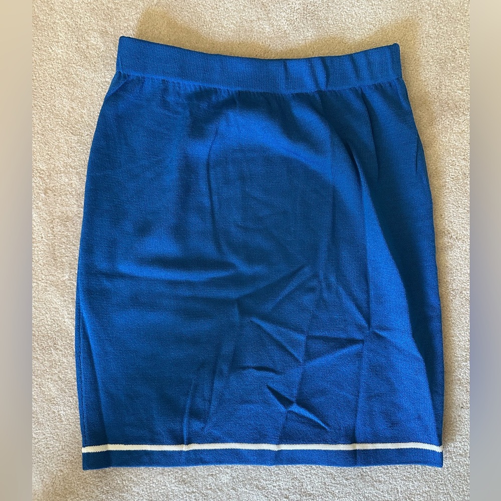 St. John Collection Royal Blue skirt